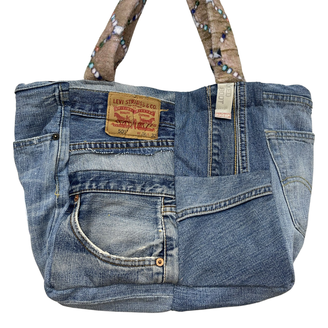 Mini patch denim