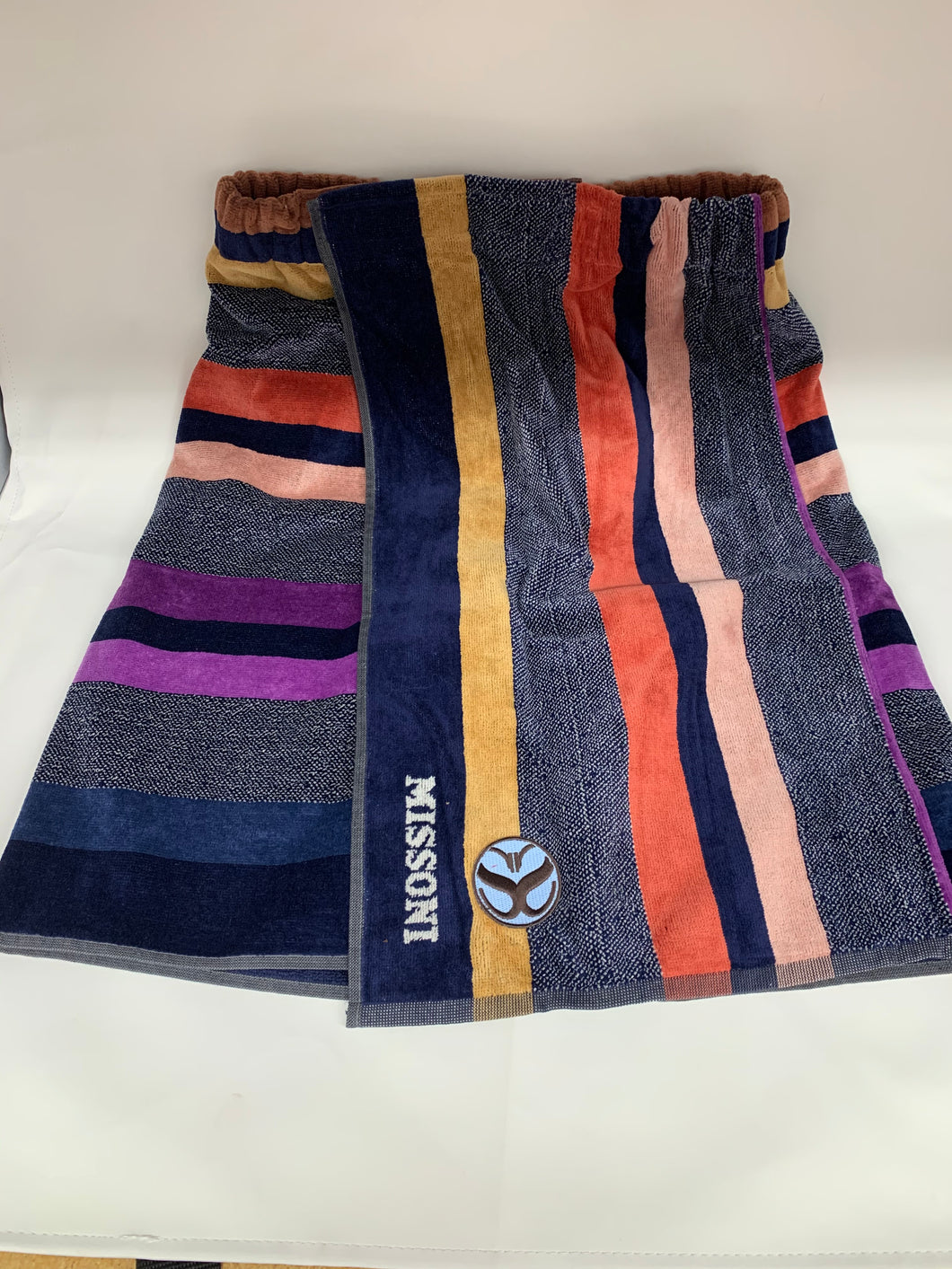 stripes towel wrap
